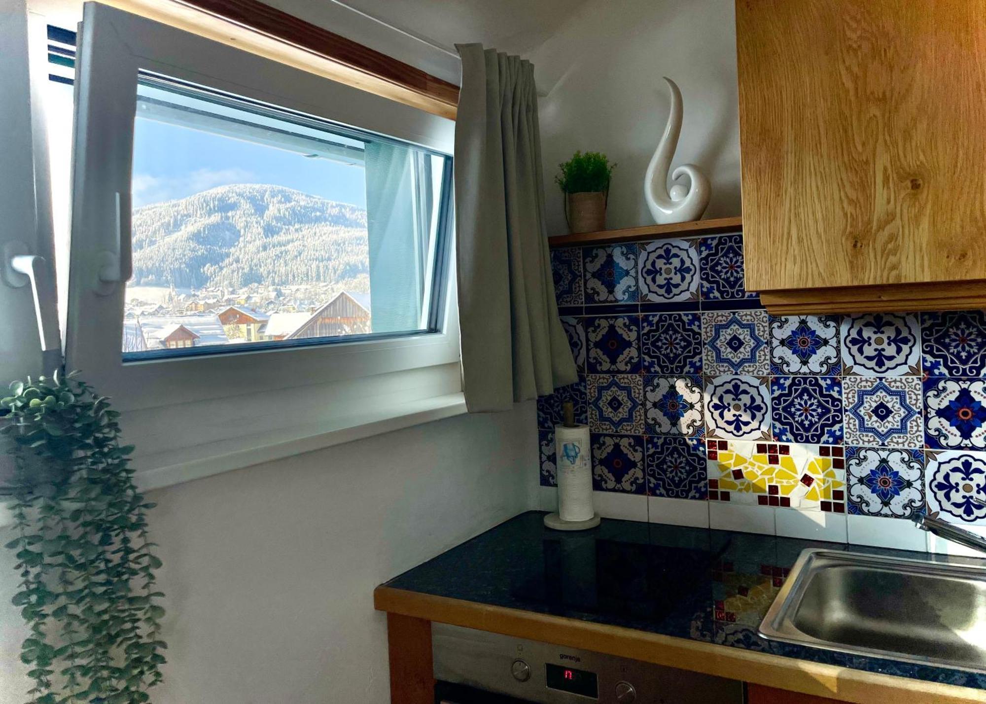 Almsternderl 2.0 - Gemuetliches Appartment In โกเซา ภายนอก รูปภาพ